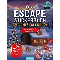 ArsEdition Escape-Stickerbuch - Adventskalender - Das Versteck in den