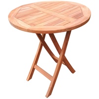 Riess-Ambiente Gartentisch EMPIRE TEAK - massiv 70cm natur Teakholz