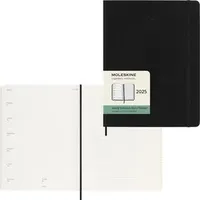 Moleskine Buchkalender, 12Monate Wochen-Notizkalender 2025 - Weicher Einband -
