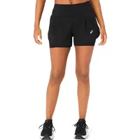 Asics Road 2-N-1 3.5In Damen schwarz - S