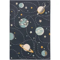 Lytte Kinderteppich Apollo Blau, 120x170 cm - Kinderteppich mit