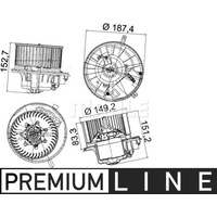 Mahle AB149000P Innenraumgebläse