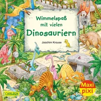 Carlsen Verlag Maxi Pixi 337: Wimmelspaß mit vielen Dinosauriern