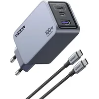 UGREEN Nexode Pro 100W 3-Port GaN Fast Charger Set