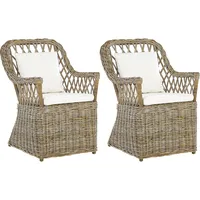 Beliani Sessel Maros Baumwolle 60 x 90 x 70