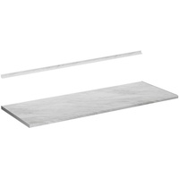 Vicco Küchenarbeitsplatte R-Line Marmor Weiß 160 cm