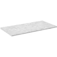 Vicco Küchenarbeitsplatte R-Line Marmor Weiß 120 cm