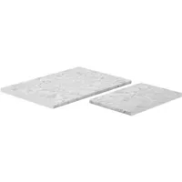 Vicco Küchenarbeitsplatte R-Line Marmor Weiß 114 cm