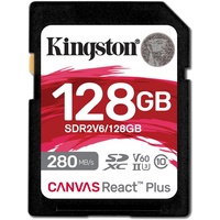 Kingston Canvas React Plus V60 128GB, UHS-II U3, Class