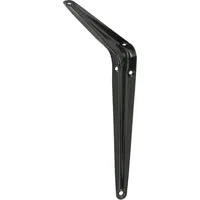Vormann Wandregalhalter Vormann Stahlblechkonsolen schwarz 30 x 35 cm