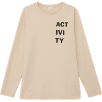 S.Oliver - Longsleeve mit Schriftprint, Jungen, Beige, XL