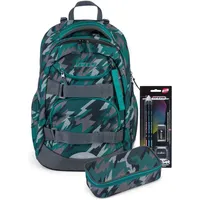 Jolly Schulrucksack Next Gen Kunstfaser grün/schwarz