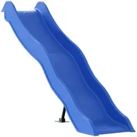VidaXL Kinderrutsche 174 x 38 cm Blau