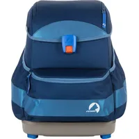 Finkid BUDDY EKO SMART Schulranzen - denim/dove - Beige
