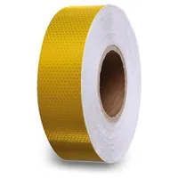 Perel Reflektierendes Wabenband 5cm x 5m - Gelb