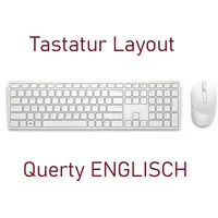 Dell KM5221W-WH Tastatur Maus enthalten RF Wireless QWERTY UK