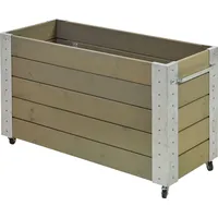 Plus Cubic Blumenkasten mit Rädern - 50 x 120
