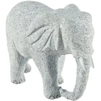 Dehner Gartenfigur Dekofigur Elefant, ca. 30 x 14 x