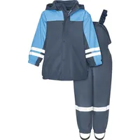 Playshoes Unisex Kinder Regen-anzug Mit Fleece-futter Warmer Wasserdichter Matschanzug