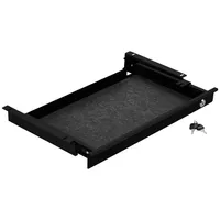 SO-Tech Unterbauschublade cavo schwarz, 50cm Breite: abschließbar