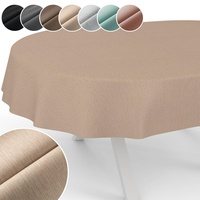 ANRO Tischdecke Mila Stoff abwaschbar Tischtuch Tafeldecke Jacquard Teflon