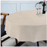 ANRO Tischdecke Mila Stoff abwaschbar Tischtuch Tafeldecke Jacquard Teflon
