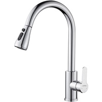 Cobbe Wasserhahn Küche, Küchenarmatur mit Herausziehbarer Brause Ausziehbar Armatur,