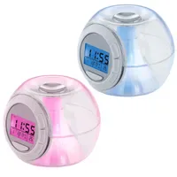 ETC Shop Wecker digital transparent