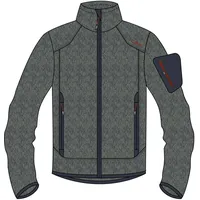 CMP Herren Strickfleece salvia-Antracite 54