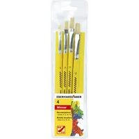 Eberhard Faber Pinsel-Set Größe 6, 8, 10, 12, 4-teilig