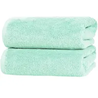 ZOLLNER Badetuch 100 x 150 cm grün