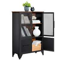 VASAGLE Sideboard, LSC053B01 braun 70,0 x 30,0 x 101,0