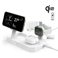 4smarts Qi2 Ladestation Trident mit MFi Fast Charger weiß