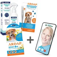 ARDAP Dr. Fressnapf Floh- und Zeckenschutz-Paket für Hunde M