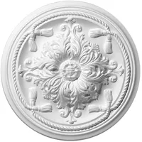 Decosa Rosette Esmeralda, weiß, Ø 45 cm Ø 1