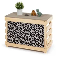 Muddy Buddy MUDDY BUDDY® Matschtisch Little Leo natur-warmgrau