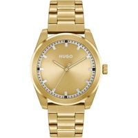 Hugo Quarzuhr #Bright mit Goldfarben Edelstahlarmband - 1530354