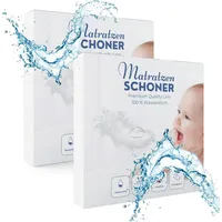 ALAVYA HOME Alavya Home® Wasserdichter Matratzenschoner 80x160 im 2er