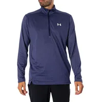 Under Armour Tech Vent Halbreißverschluss-sweatshirt - Midnight Navy /