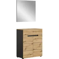 Xonox.home Canu Garderobenschrank 80x190x37 beige