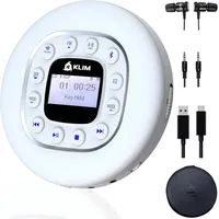 Klim Journey + Tragbarer CD-Player Walkman mit langlebigem Akku
