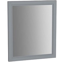 Vitra Valarte Flachspiegel 62214 595x30x700mm, Wandmontage, Korpus grau matt,
