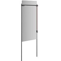 Vitra Equal LED-Leuchtspiegel 64103 43,2 x 94,5 cm, Beleuchtung