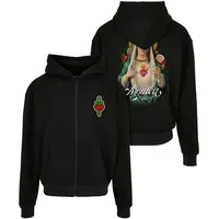 Mister Tee Santa Monica Heavy Oversize Kapuzenpullover Black M