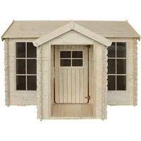 TIMBELA Kinderspielhaus aus Holz M520 2,63 m2 mit Boden
