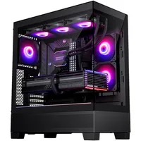 PHANTEKS XT View Satin Black, schwarz,