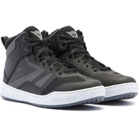 Dainese Suburb Air Shoes Sommer Motorradschuh, Textil, Schwarz/Weiß/Grau, 44