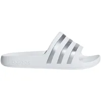 Adidas Adilette Aqua  Cloud White / Silver Met. /