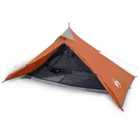 VidaXL Tipi-Hängezelt 1 Person Orange Wasserdicht