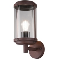 ETC Shop Außen Wand Lampe dimmbar ALU Laterne Terrassen